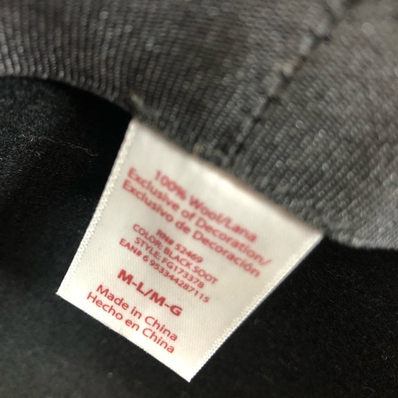 Wool black Hat - Picture 6 of 11